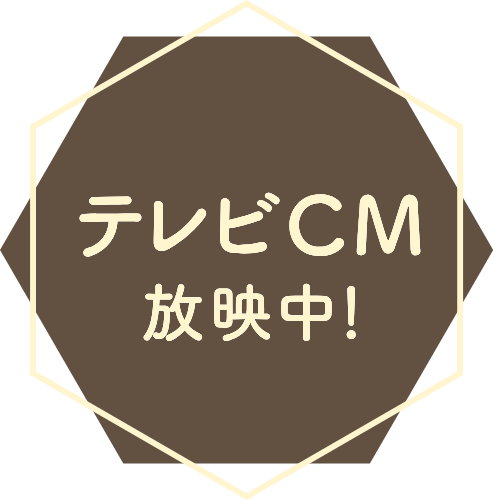 テレビCM放映中!